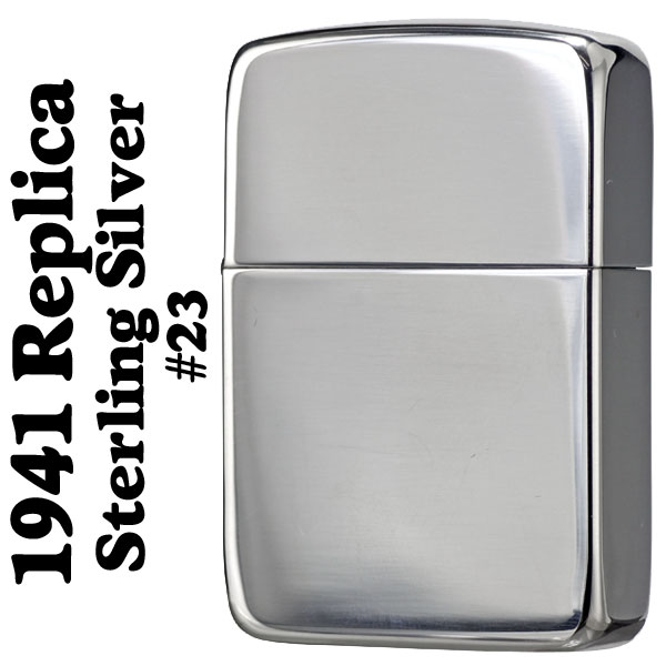 海外販売× ZIPPO STERLING 1941レプリカ スターリングシルバー - 通販